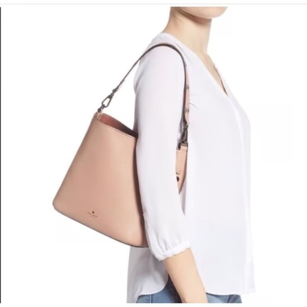 Kate Spade Atlantic Avenue small Libby hobo shoulder purse dual shoulder straps